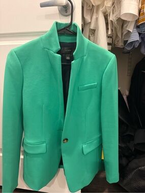 J.Crew Green Regent Blazer